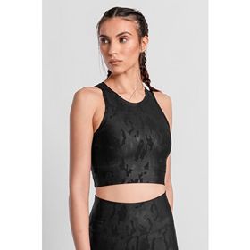 Superstacy Khaite Kamuflaj Siyah Spor Bralet
