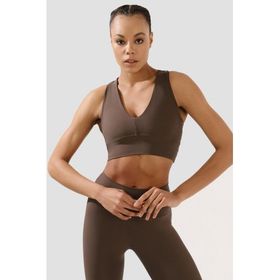 Superstacy Nichole Acı Kahve Spor Bralet