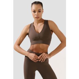 Superstacy Nichole Acı Kahve Spor Bralet
