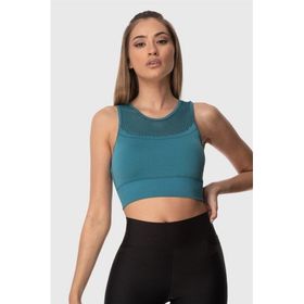 Superstacy Petrol Rengi Kadın Spor Büstiyer