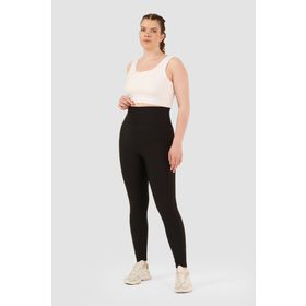 Superstacy Popi Büyük Beden Siyah Spor Tayt
