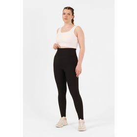 Superstacy Popi Büyük Beden Siyah Spor Tayt