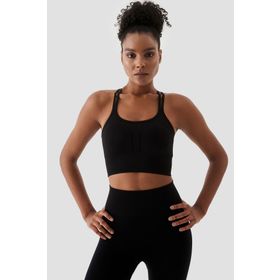 Superstacy SS-3209 Kate Dikişsiz Siyah Spor Bralet