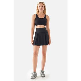 Superstacy Vivian Spor Siyah Kadın Tenis Eteği
