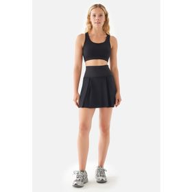 Superstacy Vivian Spor Siyah Kadın Tenis Eteği