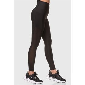 Superstacy Yüksek Bel Siyah Kadın Spor Tayt