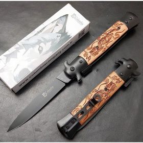 Supertrend 22 cm Ahşap Kabzeli Manuel Orjinal Columbia Bıçak
