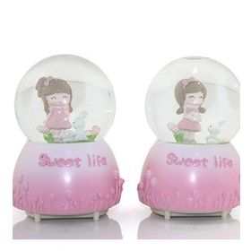 Supertrend ALK283 Işıklı Müzikli Püskürtmeli 16 cm Kar Küresi