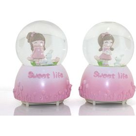 Supertrend ALK283 Işıklı Müzikli Püskürtmeli 16 cm Kar Küresi
