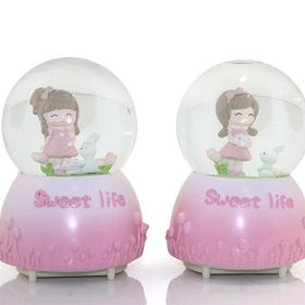 Supertrend ALK283 Işıklı Müzikli Püskürtmeli 16 cm Kar Küresi