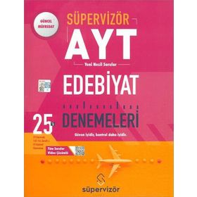 Süpervizör Yayınları Ayt Edebiyat 25 Deneme