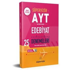 Süpervizör Yayınları Ayt Edebiyat 25 Deneme