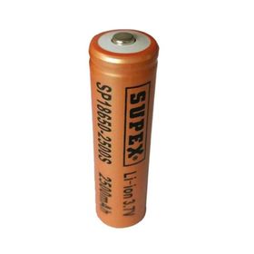 Supex 18650-2500S Şarjlı 3.7 V-2500 mAh Lityum Pil
