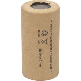 Supex 2000SC Tekli 1.2 V 2000 mA NI-CD Süpürge Pili