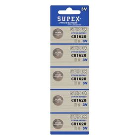 Supex CR1620 3V 5’li Lityum Pil