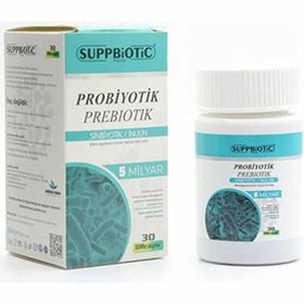 Suppbiotic Probiyotik Prebiyotik İnülin 30 Kapsül