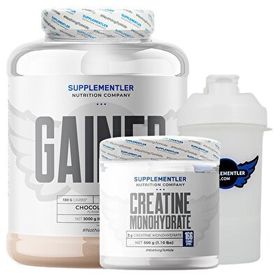 supplementler Gainer 3000 gr + Creatine 500 gr Kombinasyonu