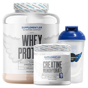 supplementler Whey Protein 2000 gr + Creatine 500 gr Kombinasyonu