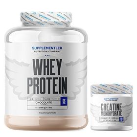 supplementler Whey Protein 2000 gr + Creatine 500 gr Kombinasyonu
