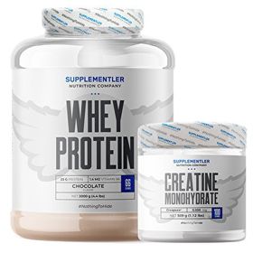 supplementler Whey Protein 2000 gr + Creatine 500 gr Kombinasyonu