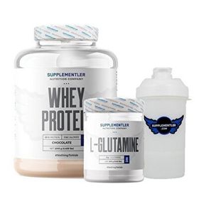 supplementler Whey Protein 2000 gr + Glutamine 300 gr Kombinasyonu