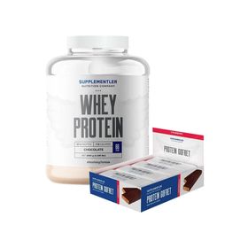 supplementler Whey Protein 2000 gr + Protein Gofret 12 Adet Kombinasyonu