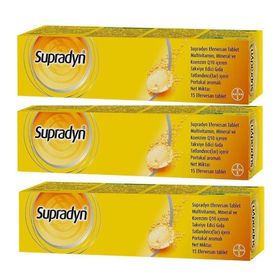 Supradyn Daily Koenzim Q10 İçeren 15 Efervesan Tablet