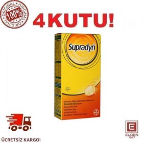 Supradyn Daily Koenzim Q10 İçeren 30 Efervesan Tablet