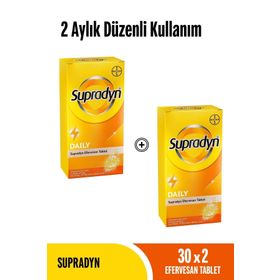 Supradyn Daily Koenzim Q10 İçeren 30 Efervesan Tablet
