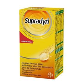 Supradyn Daily Koenzim Q10 İçeren 30 Efervesan Tablet