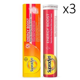 Supradyn Energy Boost 3x15 Efervesan Tablet