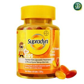 Supradyn Kids Multivitamin Mineral 10x60 Çiğnenebilir Tablet
