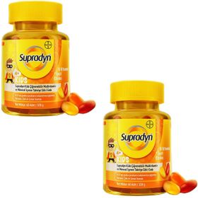 Supradyn Kids Multivitamin Mineral 2x60 Çiğnenebilir Tablet