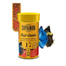 Supranom 17 Red Green Granul 100 ml Tuzlu ve Tatlı Su Balıkları İçin Yem
