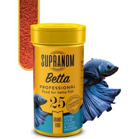 Supranom Betta Granul Food 100 ml Balık Yemi