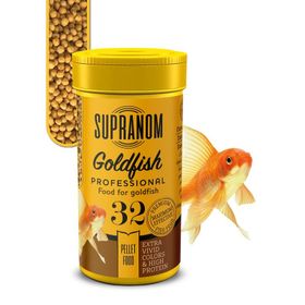 Supranom Goldfish Pellet Food 100 ml 32 Japon Balık Yemi