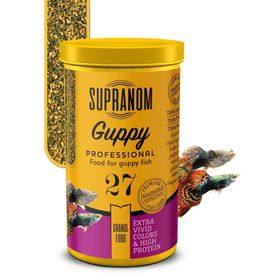 Supranom Guppy Granul Food 250 ml Balık Yemi