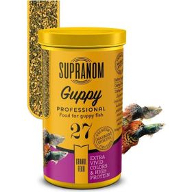 Supranom Guppy Granul Food 250 ml Balık Yemi