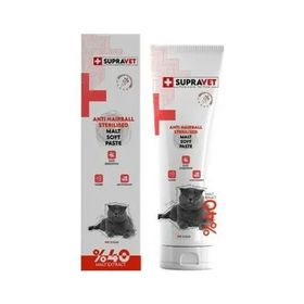 Supravet 100 gr Anti Hairball Kısırlaştırılmış Malt Paste Kedi Macunu