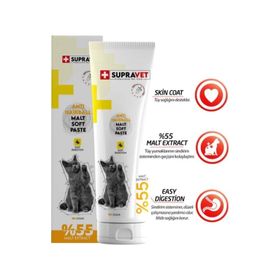 Supravet 30 gr Anti Hairball Kediler için Malt Macun