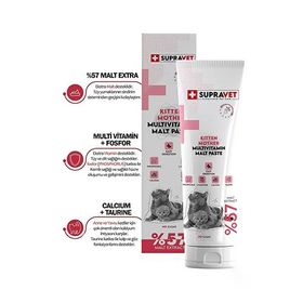 Supravet 30 gr Kitten Mother Malt Paste Multi Vitamin