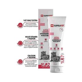 Supravet 30 gr Kitten Mother Malt Paste Multi Vitamin