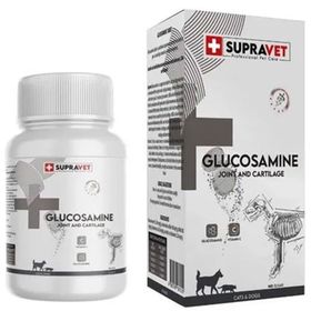 Supravet Kedi ve Köpek Eklem Sağlığı Güçlendirici Glukozamin C 75 Tablet+Vitamin