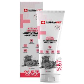 Supravet Yavru Kediler için Kalsiyum ve Taurinli Multi Vitamin 100 gr Kedi Macunu