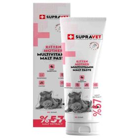 Supravet Yavru Kediler için Kalsiyum ve Taurinli Multi Vitamin 100 gr Kedi Macunu