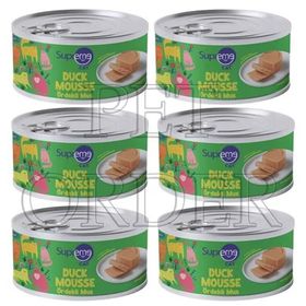 Supreme 6x85 gr Ördekli Püre Yaş Mama
