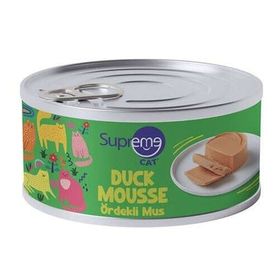Supreme 80 gr Ördek Etli Püre Kedi Yaş Maması