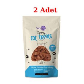 Supreme Cat Küp Şeklinde Somonlu 2x80 gr Kedi Ödül Maması