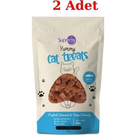 Supreme Cat Küp Şeklinde Somonlu 2x80 gr Kedi Ödül Maması