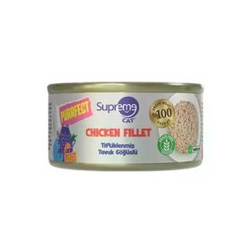 Supreme Cat Purrfect Tiftiklenmiş Tavuk Göğüslü 70 gr Yetişkin Kedi Konservesi